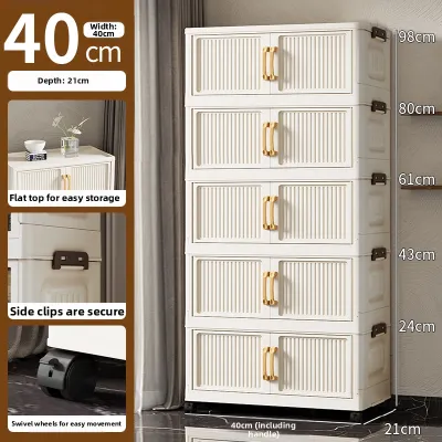 MLZH | Foldable Multi-functional Clothes Storage Cabinet