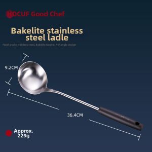 Heat-resistant Long Handle Pot Spoons Set