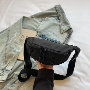 Túi Đeo Chéo Mini Dễ Thương Phong Cách Hàn Quốc Túi Đeo Vai Đơn Túi Điện Thoại Túi Đeo Ngực Bằng Vải Nylon Túi Đeo Vai Thời Trang Cho Nam Và Nữ