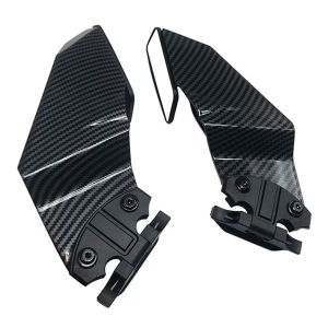 Gương Chiếu Hậu Xe Máy Xoay Được Có Thể Điều Chỉnh Cánh Gió Cho Kawasaki Ninja 650 300 400 250 ZX10R ZX6R ZX-25R - Cánh Gió Gương Chiếu Hậu