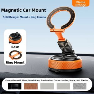 THE.TREE | Vacuum Adhesive Magnetic Car Navigation Phone Holder