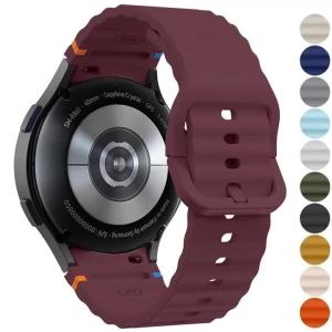 Original Silicone Band for Samsung Galaxy Watch 7 FE 6 4 Classic 44mm 40mm 43mm 47mm Bracelet Galaxy Watch5pro 45mm Strap Correa