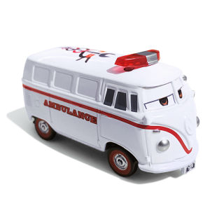 Takara Tomy | New Pixar Cars Anime Model Battle-Damaged Car King 43 Strip Weathers Dinoco Child Toys 1:55 Metal Die Casting Child Gifts