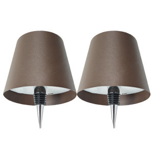 2Pcs Dimmable LED Bottle Lamp 2000mAh USB Rechargeable Cordless Table Lamp Cordless Wine Bottle Light for Family Restaurant &Bar