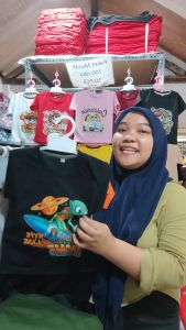 Baju Kaos Setelan Anak Karakter Astronot & Distro Keren Umur 1 - 10 Tahun