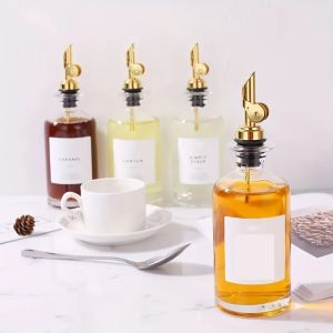 1PC Glass Olive Oil Dispenser Bottle Seasoning Bottle Vinegar Bottle Condiment Container Kitchen Stuff Kitchen Gadgets Supplies