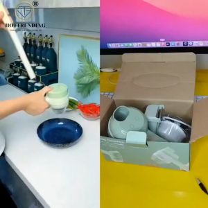 Máy Xay Rau Củ Qủa Tỏi Ớt Cầm Tay Máy Thái Băm Tỏi Ớt Rau Củ Sử Dụng Pin Sạc Cổng USB Đa Năng Tiện Dụng Hàng Loại 1 Trùm Sỉ Gia Thành