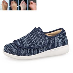 Men Sneakers Diabetic Shoes Women Wide Feet Swollen Walking Shoes Thumb Eversion Adjusting Soft Comfortable Men Shoes