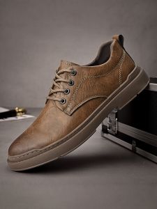 Nanjiren | Autumn Genuine Leather Business Leisure Groom Derby Shoes