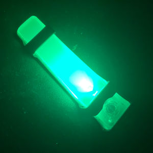 Waterproof Outdoor Survival Light Silicone Glowing Helmet Shoulder Lamp Identification ELite Night Warning Light Camping Gear