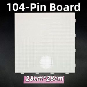 Heat Resistant DIY Peg Board 104 Pins for Small Beads and Long Pins Drawing Large Plate
