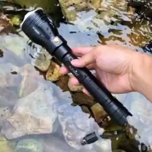 YUPAR 1200LM diver diving 100 meters underwater flashlight waterproof and strong light XM-L2 LED white light 18650 original battery fishing camping riding