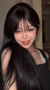 Eyeshare NEBULA Red Softlens 14.0mm Cosplay Gray 1 pasang lensa kontak berwarna soflens