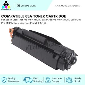 ETQ Compatible CF283A 83A Toner Cartridge for HP Laser Printer