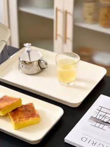 Innohut Snack Plate Set Dessert Plate Cake Plate Dried Fruit Tray Spit Bone Dish Utensils Dulang Kek Pinggan Snek 零食盘