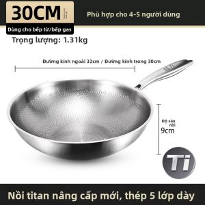 CMGF | Chảo chống dính Titanium cho bếp gas và bếp từ