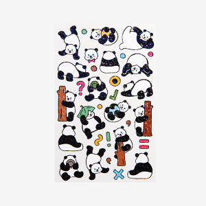 Dailylike Adorable Glowing Stickers Decals Album DIY Decoration Waterproof Removable Cartoon Stickers for Journaling