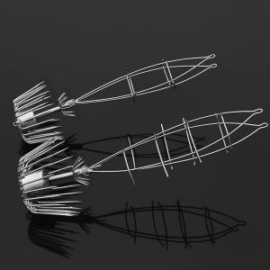 1 Máy Tính Lớn Mực Bạch Tuộc Mồi Câu Cá Lồng Đôi Inox Thái Dạ Quang Đôi Dù Móc Câu Cá Thuyền Đại Dương