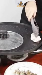 Nasara Round / Square 2 In 1 Electric Hot Pot BBQ Grill Fry Pan Teppanyaki Steamboat Shabu Cooker / Stimbot Teriyaki / 火锅烧烤炉
