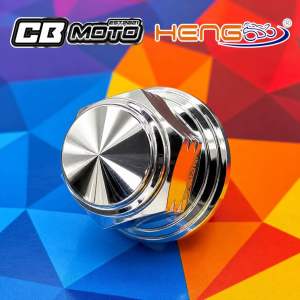 HENG / SC SIAM REAR NUT / REAR AXLE NUT FOR HONDA GIORNO 125 CNC TITANIUM CONCAVE