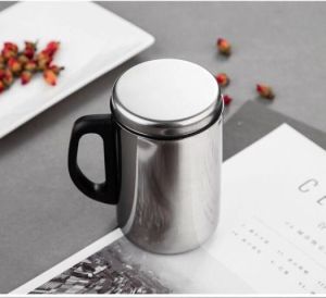 Ca Giữ Nhiệt Inox Có Nắp Đậy Kín Giữ Nhiệt Tốt - Thiết Kế Bắt Mắt Sử Dụng Đựng Cà Phê Pha Trà - Văn Phòng Công Ty