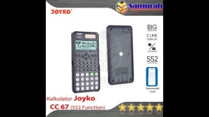 Kalkulator Joyko CC 67 Ilmiah Rumus Fungsi / Calculator CC67 Sin Cos Tan - 552 Function / Scientific CC-67