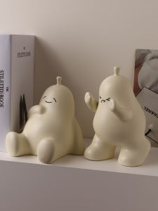 Healing Ceramic TV Cabinet Decorative Accessories Living Room Childrens Room Decorations BHM Brand Artistic Style Cartoon