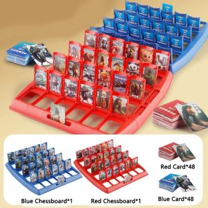 AI Abstract Animals Brainrot Guess Who I Am Game Tungtungtung Sahur Tralarero Tralala Parent-child Interactive Puzzle Board Game