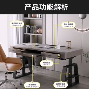 Electric Lifting Desk Home-use Office PC Desk Standing Worktable Smart E-sports Desk Rock Plate Study Desk