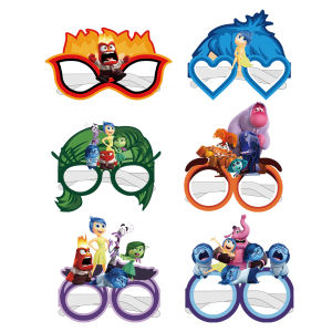 Cross-Border Birthday Party Decoration Paper Glasses Photo Prop Mask Festive Accessories for Special Occasions