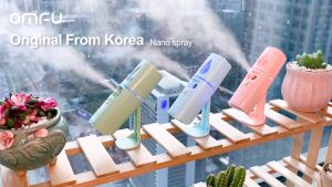 Nano Spray Mist Karakter Lucu untuk Anak Pelembab Wajah Portable Spray Mini Mist Facial USB Alat Semprot Uap Air Murah