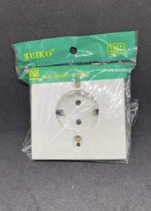 Stopkontak Meiko 1lubang /cok dinding