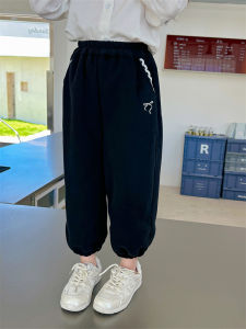 New 2024 Children's Clothing: Autumn Wear for Kids & High Waist Casual Pants