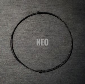 Gelang polos 05mm original premium merah / hitam / putih