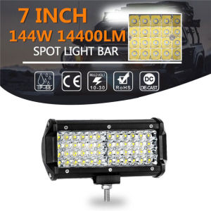 12v Offroad Spot Flood Combo Work Light LED Light Bar Superbright For Car Motorcycle SUV 4x4 Boat ATV Barra LED Headlights