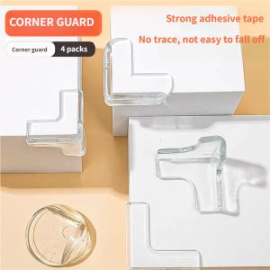 4Pcs Soft Durable Rubber Table Corner Protectors Child Safety Edge Covers for Home Furniture Protection