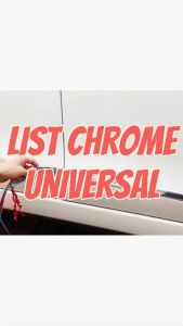 List chrome moulding strip silver jendela bumper lis pintu mobil 10mm