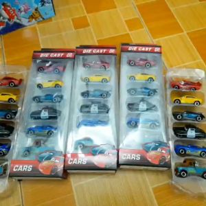 Đồ chơi trẻ em bộ xe ô tô die cast mini lightning mc queen car 3 gồm 6 xe