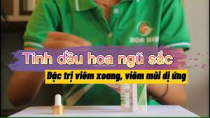 Tinh dầu Ngũ sắc 5ml-10ml - Hoa Nén - Gi.ảm vi.ê.m xoang vi.ê.m mũi d.ị ứ.ng