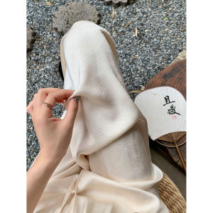 Black Wide Leg Pants Womens Summer Thin New Chinese Style Casual Retro Print Sports Pants High Waist Straight Cut Commute