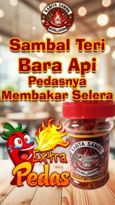Sambal Teri Bara Api EXTRA Pedas