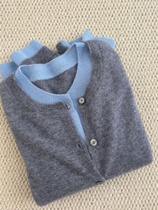 Soft Knitted Sweater Womens Lazy Style Color Block Long Sleeve Winter Fashion Casual Comfortable Fit Premium Quality Top