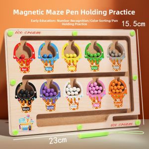 Magnetic Pen Maze Toy