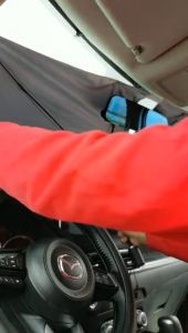 Car Sun Shade Windshield Cover Protect Car Foldable Umbrella UV Rays Sun Visor Protector