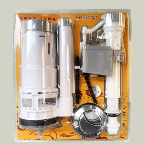 Vintage Toilet Tank Parts Water Inlet Valve Sanitary Bathroom Accessories Flush Valve Seat Toilet Upwater Drainage Valve