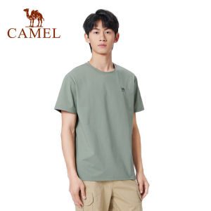 Camel mens quick-drying short-sleeved T-shirt sports casual tops
