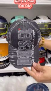 Mũ Lưỡi Trai Jean Thêu LoGo DIESEL Cao Cấp