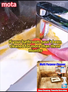 Multi-Purpose Cleaner Powerful Cleaning Strong Decontamination Descaling Cleaning Spray For Bathroom Toilet Kitchen