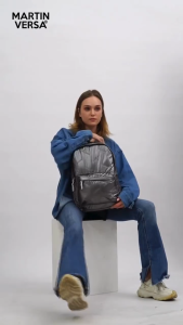 Martn versa Tas Ransel Laptop Pria Wanita sekolah Model Steak