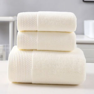 Soft and Absorbent Cotton Bath Towel Set